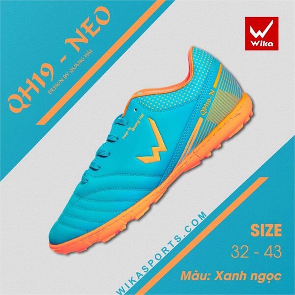 Giày bóng đá Wika QH19 NEO Quang Hải